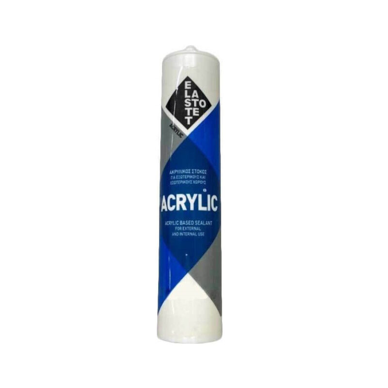 ELASTOTET ACRYLIC Ακρυλικό σφραγιστικό καφέ φύσιγγα 280 ml