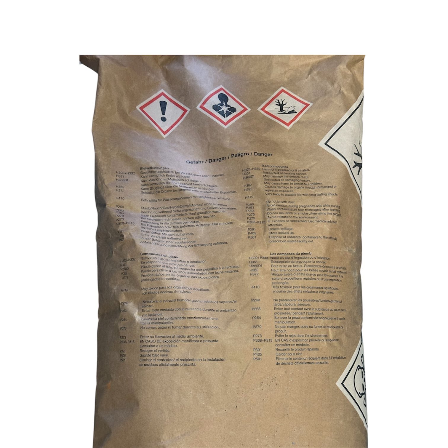 Μίνιο μολύβδου (ΛΑΥΡΙΟΥ) σκόνη 25 kg