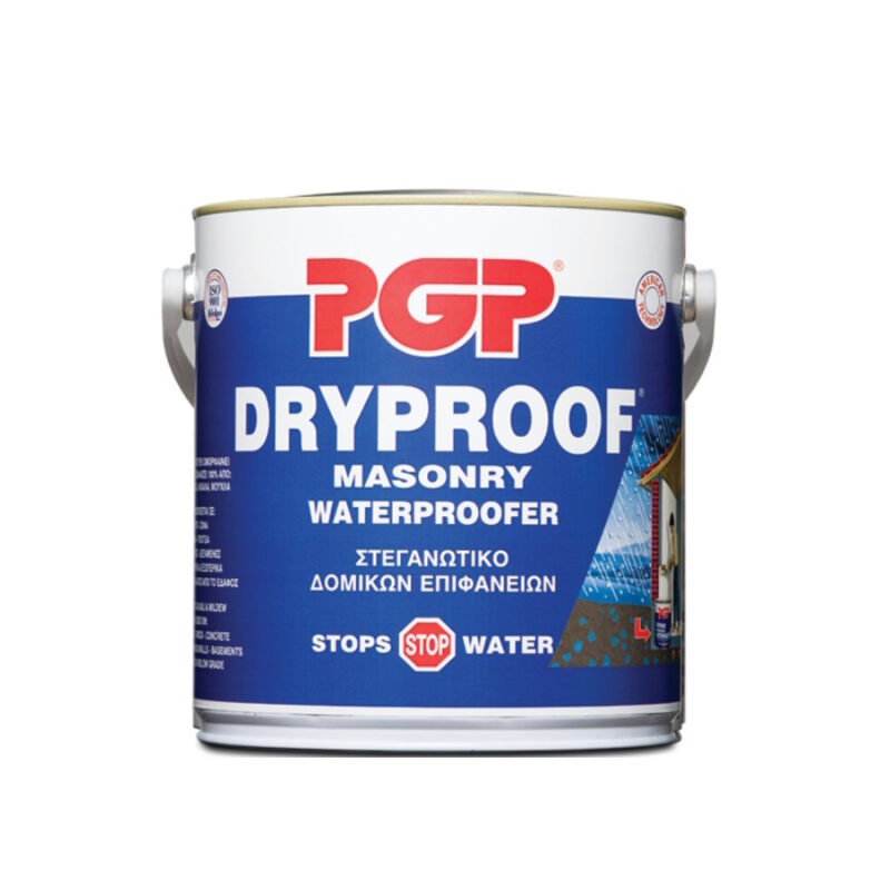 Pgp Dryproof Masonry Waterproofer Λευκό μονωτικό