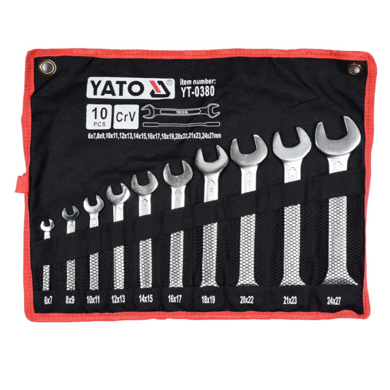 Σετ γερμανικά κλειδιά 10 τμχ YATO-0380
