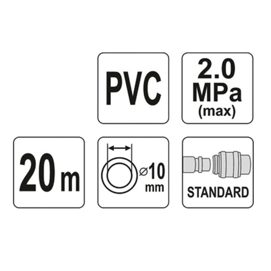 Σωλήνα αέρος YATO