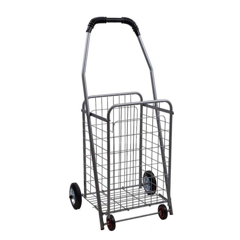 Καροτσάκι λαϊκής μεταλλικό με 4 ρόδες