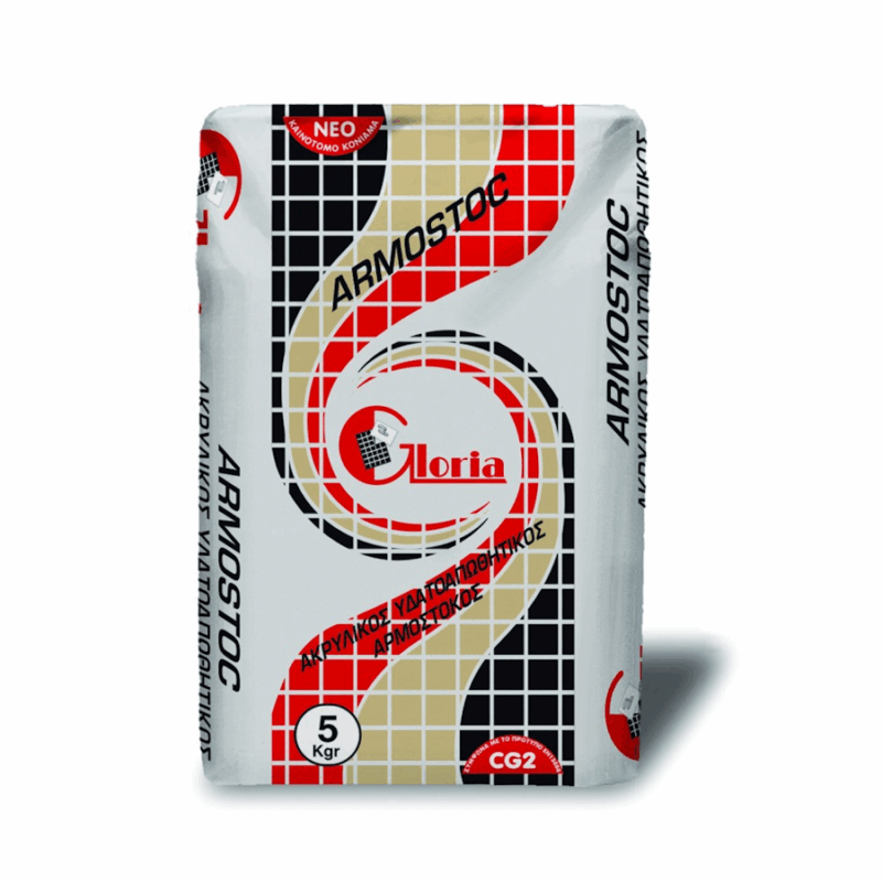 Αρμόστοκος πλακιδίων λευκός GLORIA ARMOSTOC 5 kg