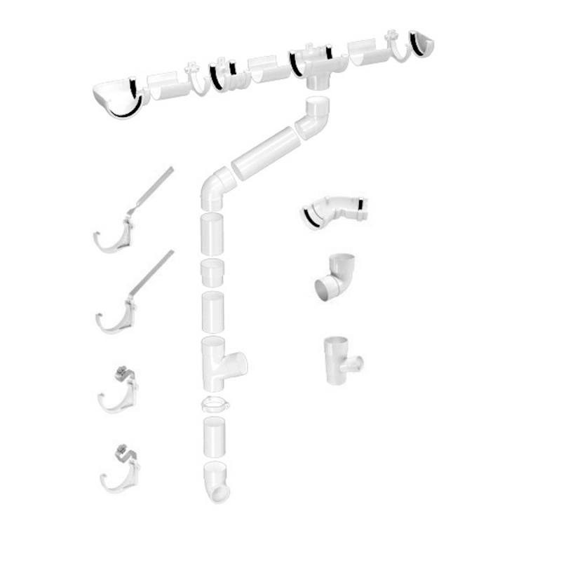 Υδρορροή DEVOREX CLASSIC 120