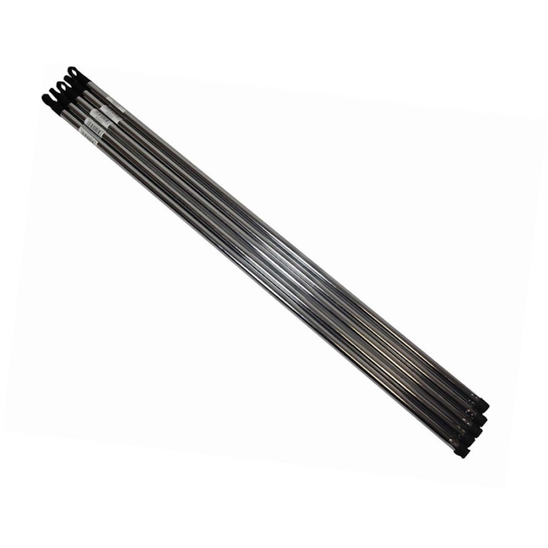 Κοντάρι σκούπας INOX με βίδα 1,30m