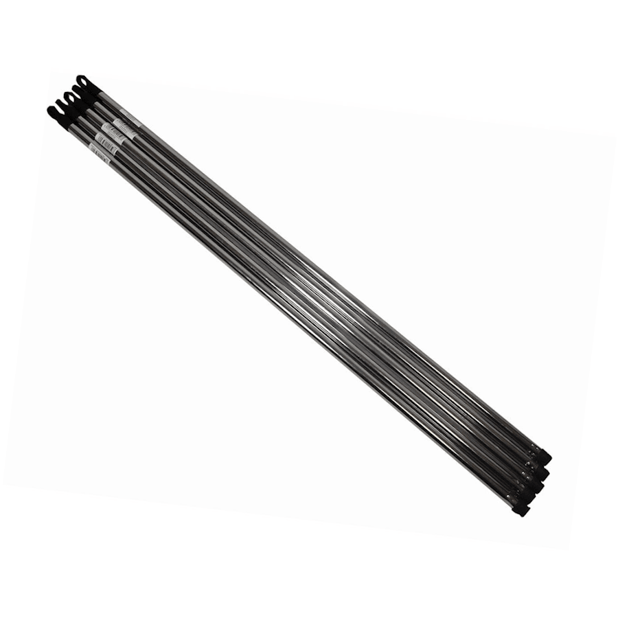 Κοντάρι σκούπας INOX με βίδα 1,30m
